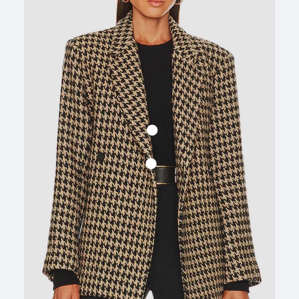 Anime Bing Houndstooth Kaia Jacket